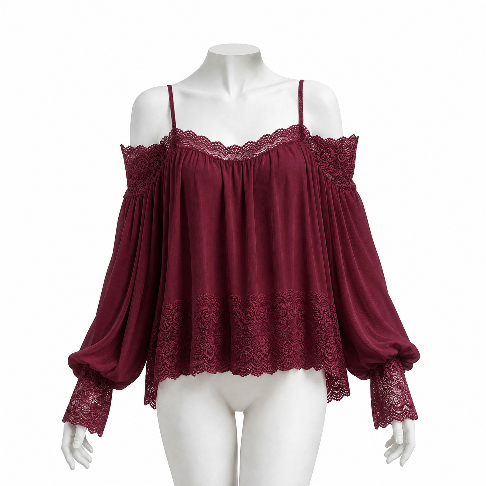 Blusa Boho para Mujer con Homb - Blouse Off Shoulder reseña y precio