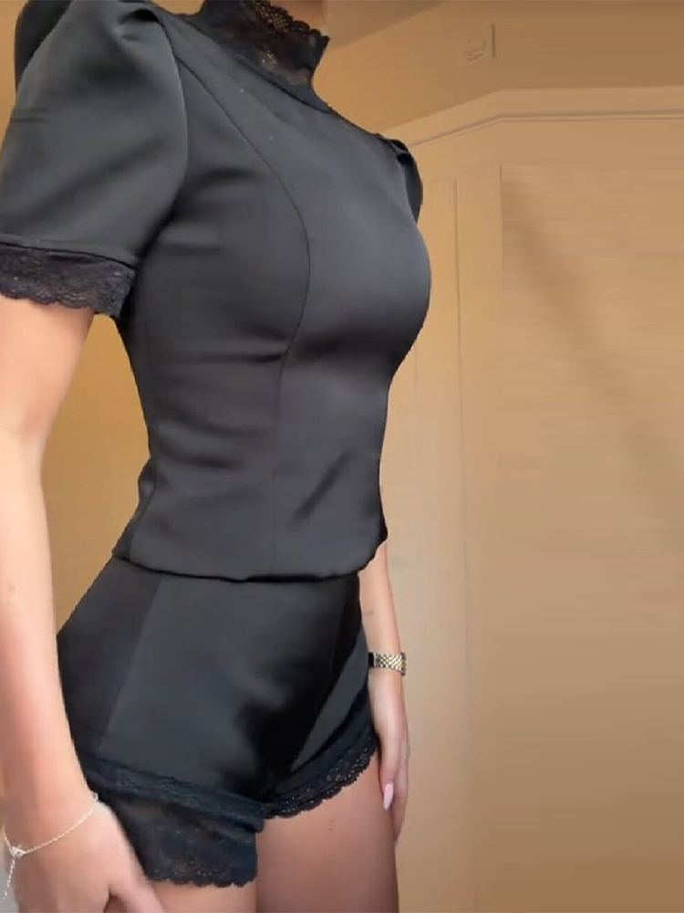 Conjuntos Cortos de Top con Bo - Blouse Off Shoulder reseña y precio